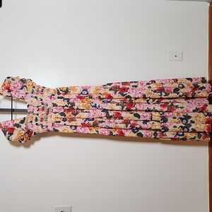 Buddy Love Floral Maxi Dress - Pink, Yellow, Blue